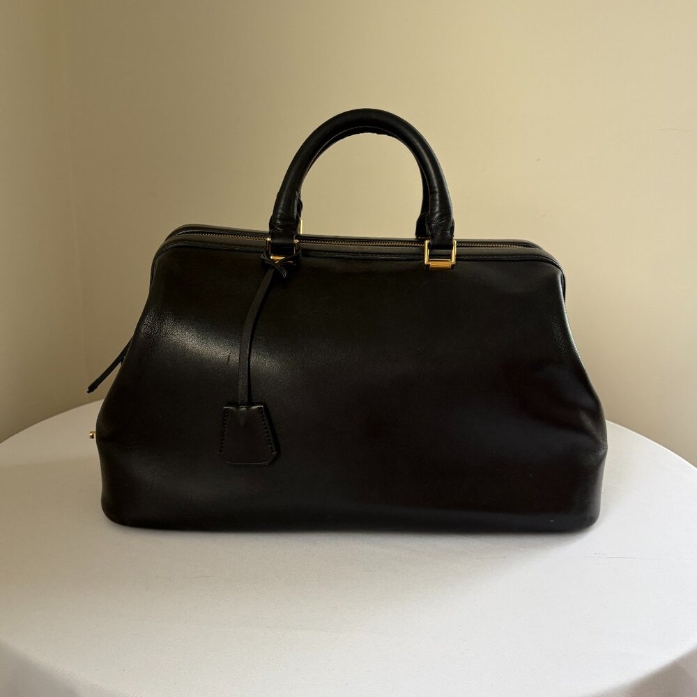 Celine Phoebe Philo black doctor top handle bag rare